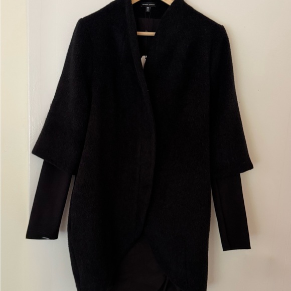 NWT Alpaca Wool Oversized Coat Size Small - Picture 5 of 7